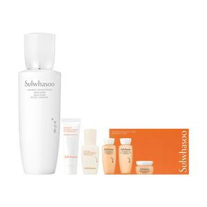 설화수 자정유액 125ml, 1개+증정(데일리루틴 4종키트, 1개+상백선크림 10ml, 1개)