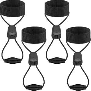 UamGlsob 살로몬용 얇은 신발 끈 키트 2쌍 오리지널 노 타이 스키화용 퀵 잠금 시스템 교체