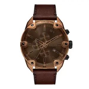 [공식본사정품] DZ4698 Spiked) 스파이크 크로노그래프 남성 가죽시계