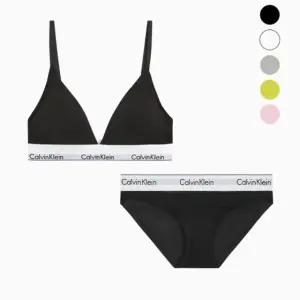Calvin Klein 캘빈클라인 언더웨어 여성 아이콘 코튼 모달 트라이앵글 세트 5 Color F3787AD QF5650