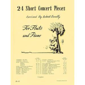 24개의 짧은 콘서트 곡: 플루트와 피아노) 세트, (2권 플루트와 피아노