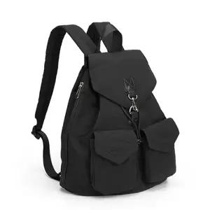 학생가방 생활방수 포켓 심플 남녀공용 백팩 배낭 가방