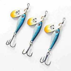 스피너베이트 EM22IO45 바다루어세트 가짜미끼 트레블훅