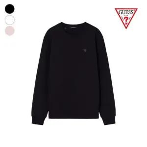 [갤러리아] 게스 공용 미니 삼각 와펜 맨투맨 티셔츠 NQ1K5911 26SS