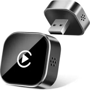 AKEFTA 2026 업그레이드된 무선 카플레이 및 안드로이드 오토 어댑터 USB Type-C 플러그 앤 플레이