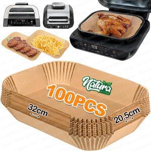 Ninja Foodi Max Health Grill 및 AG551EUAG651UK, 에어 프라이어 액세서리용 대형 일회용 양피지 라이너