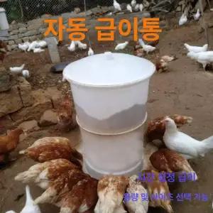닭 모이공급기 자동 병아리 60kg