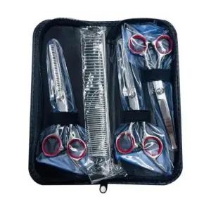 미용가위 애견 강아지 가축 동물 털깍기 미용 가위 종합 세트