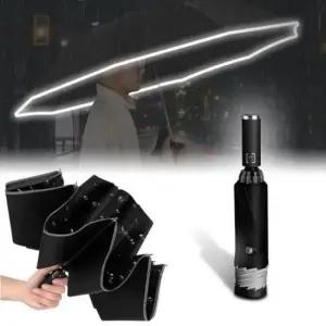 [JED] 자외선 접이식 거꾸로 우산 3단 자동 암막 미니 차단 장마 우양산 여름 대비용