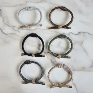 [아트박스]/신상오픈런 여성용 럭셔리 골드펄 헤어타이 헤어밴드