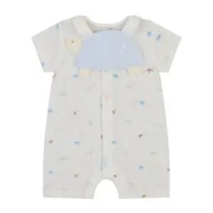 [압소바](대구신세계)(26년 S/S 출산,백일선물 ) 잭 반소 우주복(턱받이) //백 IVORY