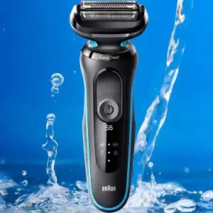 브라운 완전방수 간편세척기능 전기면도기 시리즈5 51-M1000S 민트