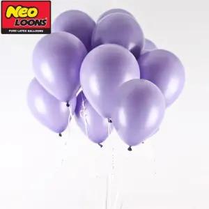 네오텍스 13cm 파스텔 라일락 라운드 풍선 100개입