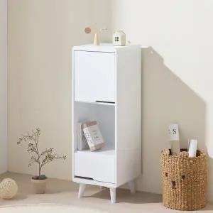 [히트가구] G2143 서랍 수납 콤비 틈새장 400 2colors (착불)