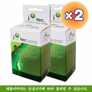 TBZ HP CB336WA 재생잉크 검정 2개 세트