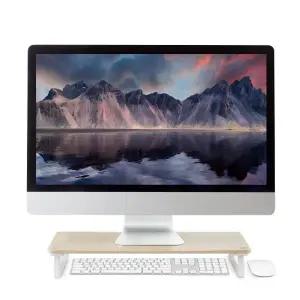 TBZ 엑토 우드 컴퓨터 모니터 거치대 받침대 LDS-08