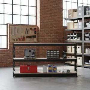 [아트박스]/비더블유아이 스피드랙 앵글작업대 1500x600x750 3단 택배포장