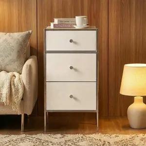 하우위즈 플로이 400 3칸 미드센츄리 수납 서랍장 협탁