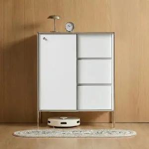 하우위즈 플로이 800 서랍 미드센츄리 슬라이딩 슬림 틈새 수납장