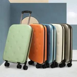 [JED] 캐리어 가방 파우치 4휠 트롤리 기내용 도트 압축 미니 여행용 20인치