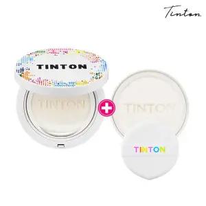 [신세계라이브쇼핑]틴톤 레인보우 대왕 선쿠션 본품1+리필1