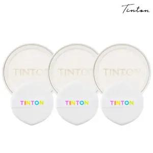 [신세계라이브쇼핑]틴톤 레인보우 대왕 선쿠션 리필 25g*3개