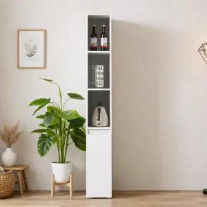 아트박스/바이탈버브 루시 LPM 광파 250 오픈형 키큰 슬림 틈새수납장