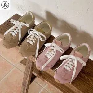 [애슬릿] 여성 스니커즈 레이스업 별 참 발편한 운동화