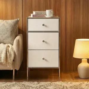 하우위즈 플로이 400 3칸 미드센츄리 수납 서랍장 협탁