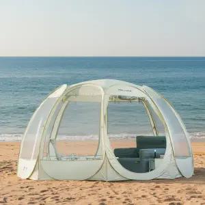 [폴라리스] P1 원터치텐트 팝업텐트 모기장 메쉬 돔쉘터