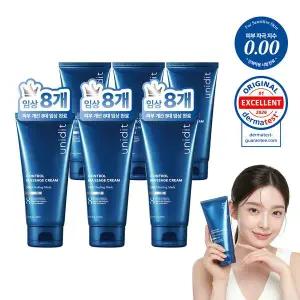 [유니딧]콘트롤 크림 셀프 마사지 딥클렌징 각질제거 150ml 6개