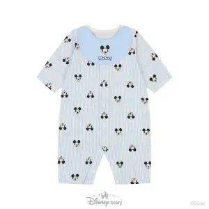 [롯데백화점]디즈니 미키엠7부우주복(턱받이)(BLUE)79T317506