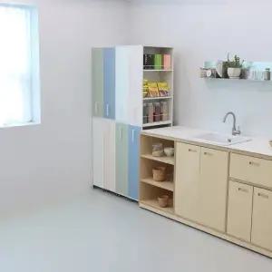 무드핏 슬라이딩틈새수납장 세트