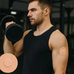 당뇨 환자 센서 부착 보호 고정 패치 방수 기능 피부 자극 최소화 접착 테이프