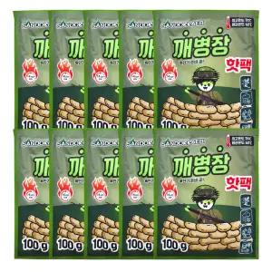 산도깨비 병장 군용 캠핑용 핫팩 100g 10개입