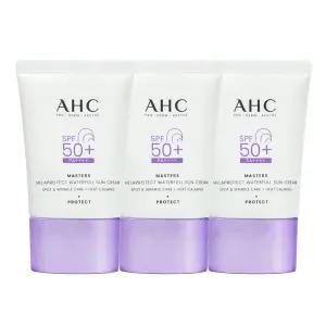 AHC 마스터즈 멜라 프로텍트 워터풀 선크림 40ml(SPF50+) 3개