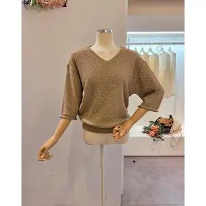 [대구백화점] [클리지]스팽글 브이넥 니트(CQ4WKT05)