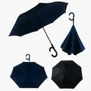 [JED] 접는 튼튼한 겸용 반전 장우산 2단 우산 비닐 반자동 거꾸로 양우산 자동