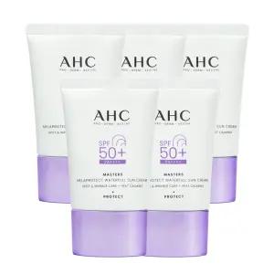 AHC 마스터즈 멜라 프로텍트 워터풀 선크림 40ml(SPF50+) 5개
