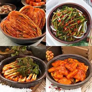 [푸른들] 전라도 함평김치 깍두기/열무김치/포기김치 외 골라담기