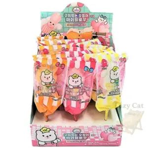 나른한고양이 구워 먹는 오징어모양 마쉬멜로우 30G 젤리