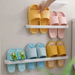 ( )거치대 걸이 화장실 슬리퍼 롱타입 수건 정리대 욕실화