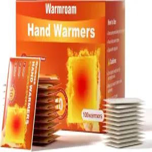 핸드 워머 일회용 100개 - 최대 10시간 동안 지속되는 보온성과 뜨거운 손 공기 활성화 벌크 여성 남성용