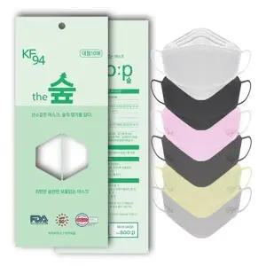 더숲KF94 100매10매입X10팩 100 마스크 국산 입체형