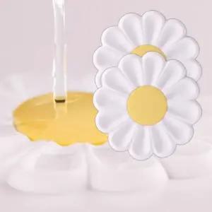 데이지 2P 홈카페 소품 브런치 티코스터 방수 컵받침대 화이트 가벼운