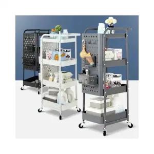 루미나D 다용도 미니 베들레헴 이동식수납장 틈새 철제 베란다