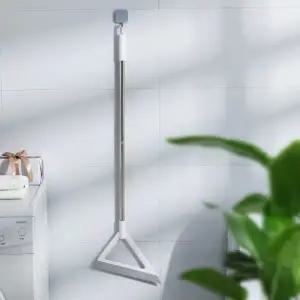 (색상 화이트)빗자루형 물기제거 바닥청소용 밀대 청소도구 건식 욕실 스퀴지