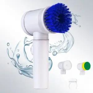 (옵션 단품 청소솔 세트)청소솔 화장실 바닥 틈새 전동 브러쉬 욕실 욕조 청소솔