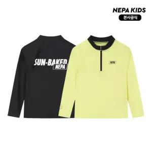 [네파키즈] KM33003 하프 집업 래시가드 본사직영