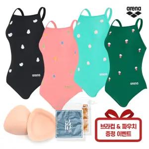 ARENA 아레나 여자 실내 수영복 원피스 A5SL1CO02 브라컵 파우치 증정